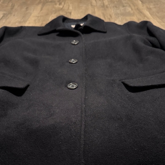 J. Crew Women's Classic Navy Pea Coat - Size M - Picture 3 of 12